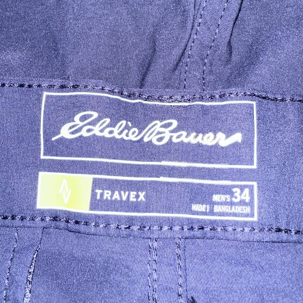 Eddie Bauer 8inch blue shorts - Picture 2 of 3
